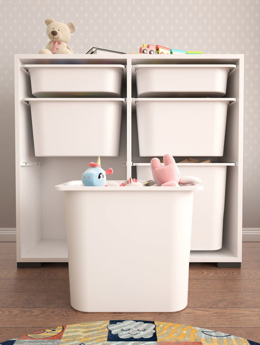 Hanah Home Armario Multiusos Carla - Blanco Hanah Home Armario Multiusos Carla - Blanco